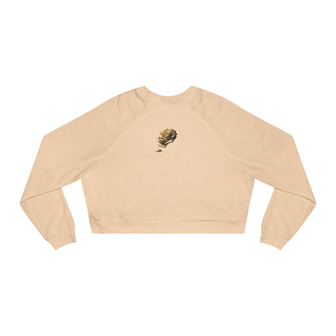 Women's Cropped Fleece Pullover - QN beauty