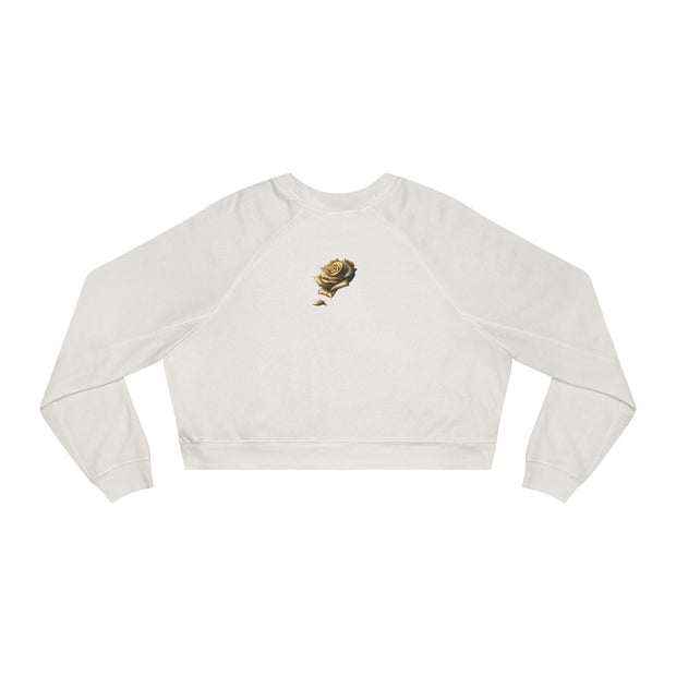 Women's Cropped Fleece Pullover - QN beauty