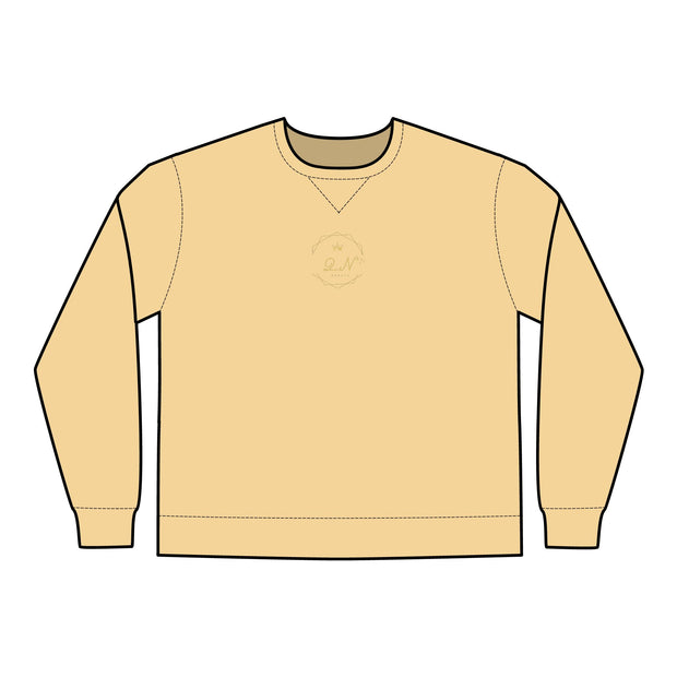 Qnbeauty Garment Dyed Crewneck Sweatshirt - QN beauty