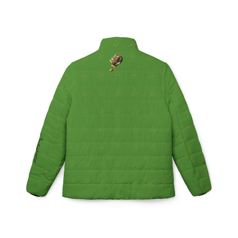 Qn beauty fade Emerald Puffer Jacket