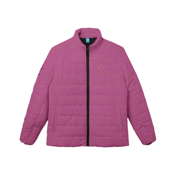 Qnbeauty Women rose Puffer Jacket