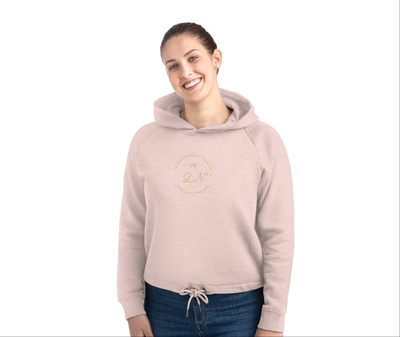 Qn beauty's Women Bower Cropped Hoodie Sweatshirt - QN beauty