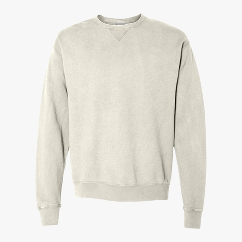 Qnbeauty Garment Dyed Crewneck Sweatshirt - QN beauty