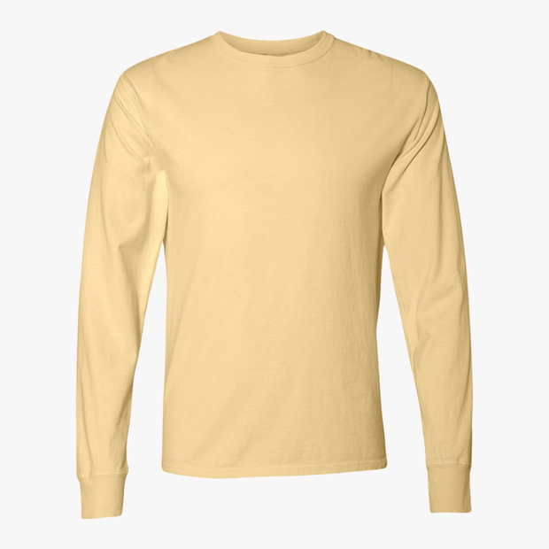 Qnbeauty Garment-Dyed Long Sleeve T-Shirt - QN beauty