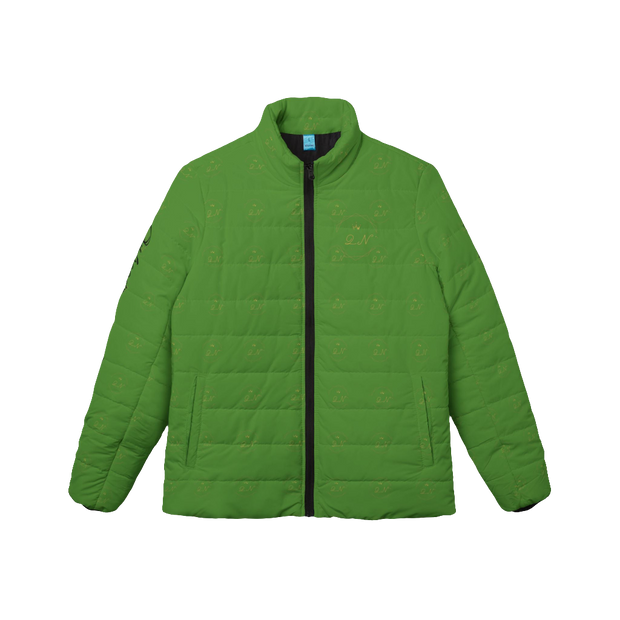 Qn beauty fade Emerald Puffer Jacket