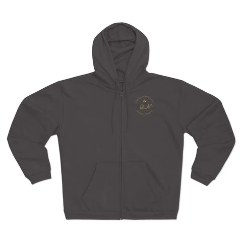 Qn beauty's Hooded Zip Sweatshirt - QN beauty 