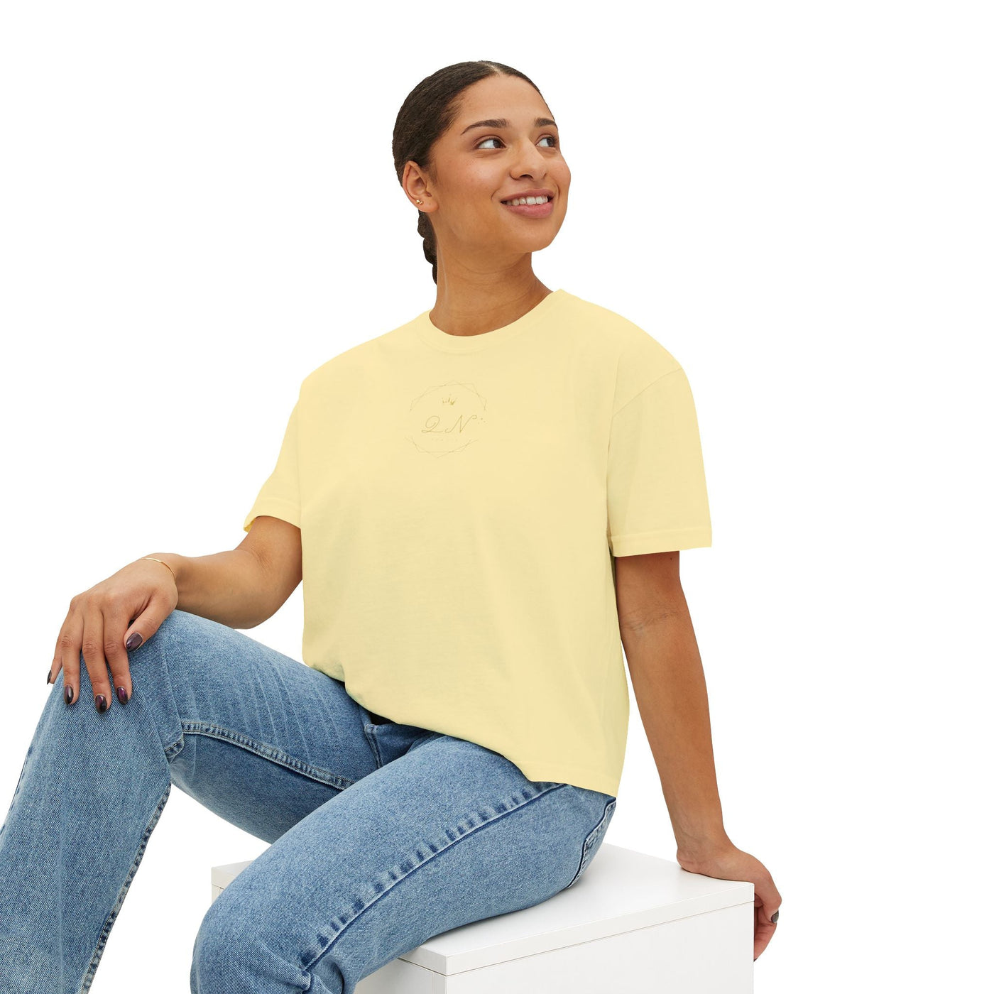 Women's Boxy Tee - QN beauty 