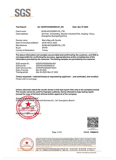 AZO Dyes / REACH Certificate