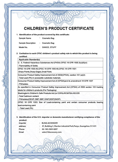 CPC Certificate