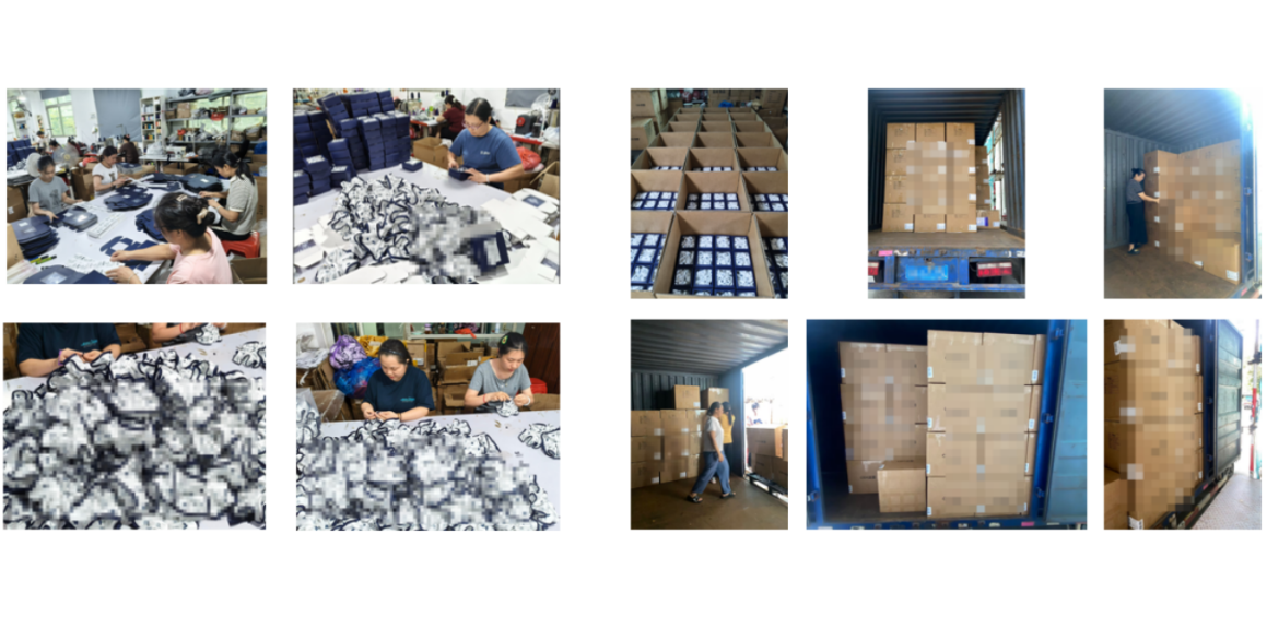 Hair accessories factory case study: production, QC, packing and container loading shipment photos