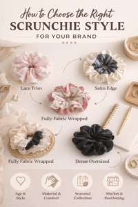 Choose the Right Scrunchie Style for Your Brand