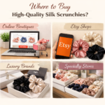 High Quality Silk Scrunchieｓ