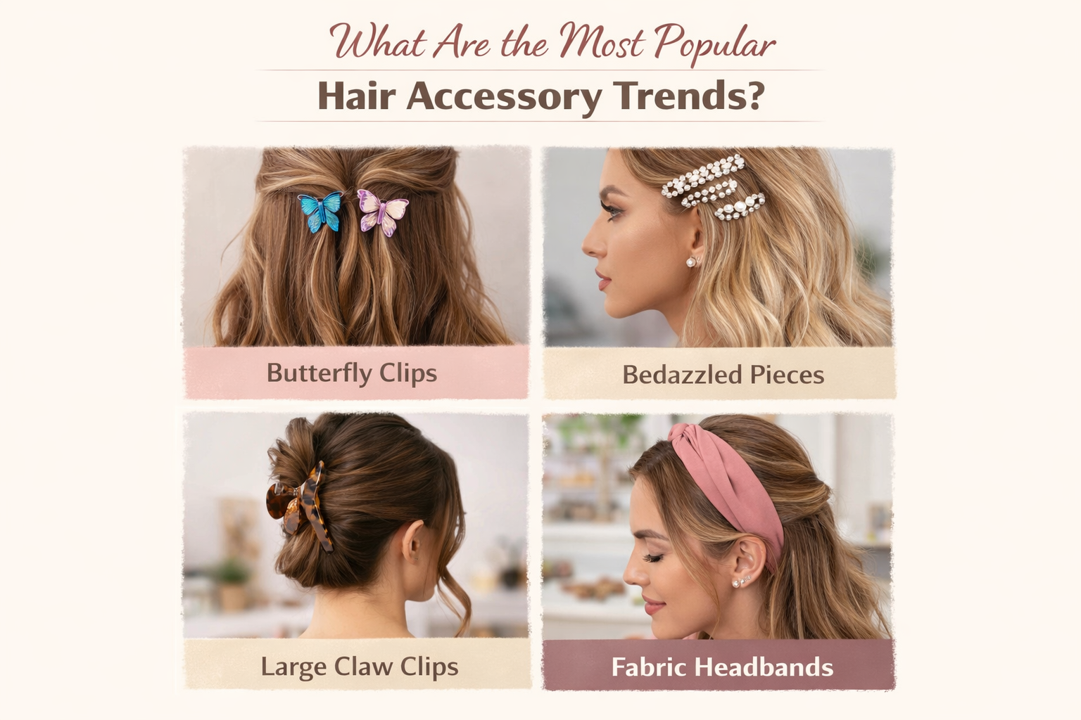 Most Popular Hair Accessory Trends