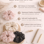 Oversized Scrunchies Keep Staying in Style