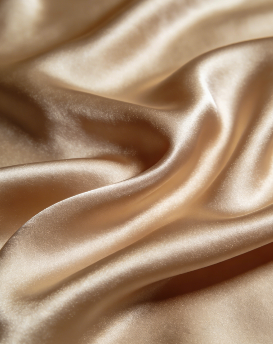 Imitation silk fabric for hair accessories