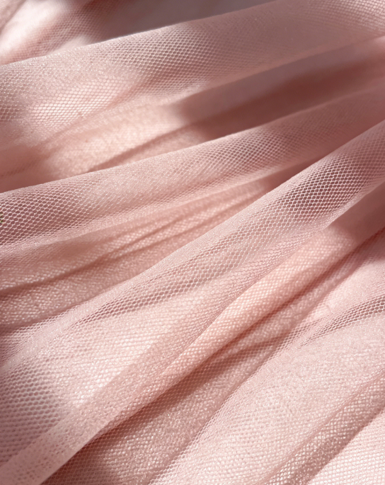 Mesh fabric for hair accessories
