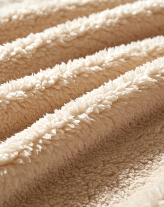 Coral fleece fabric for hair accessories