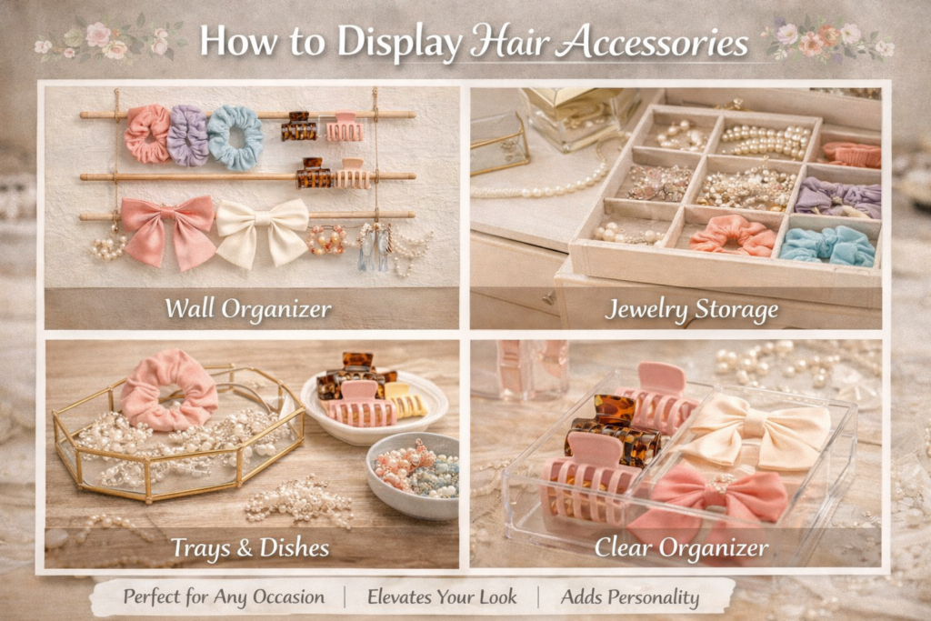 How to Display Hair Accessories