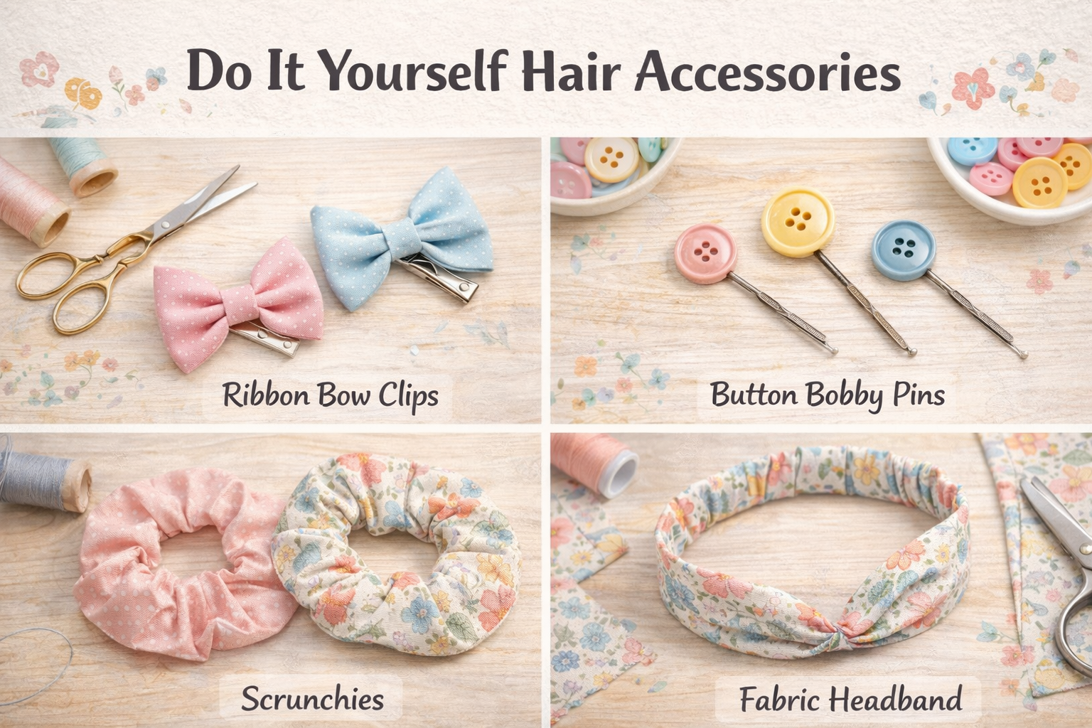 Do It Yourself Hair Accessories