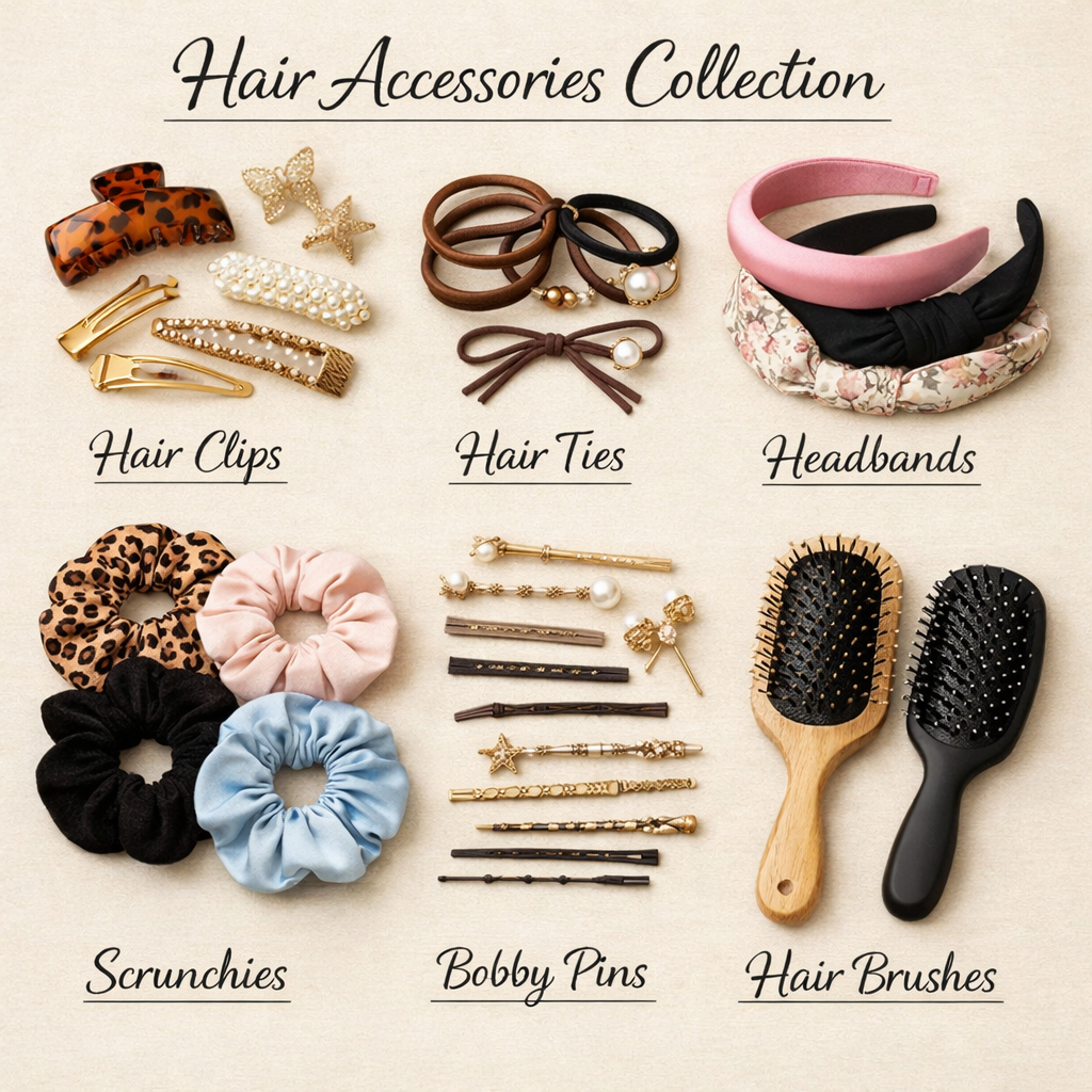 What Should Be in a Hair Accessories Collection?
