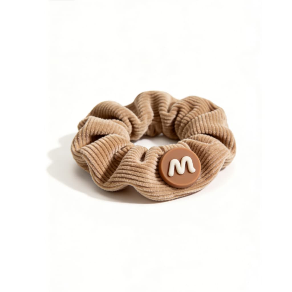 Silicone 3D logo patch for hair accessories