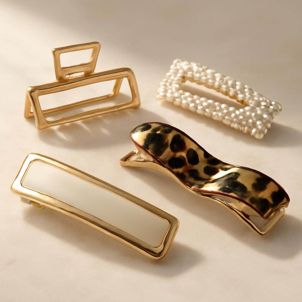 Luxury Hair Accessories: Elevating Style with Barrettes, Hair Clips, and More