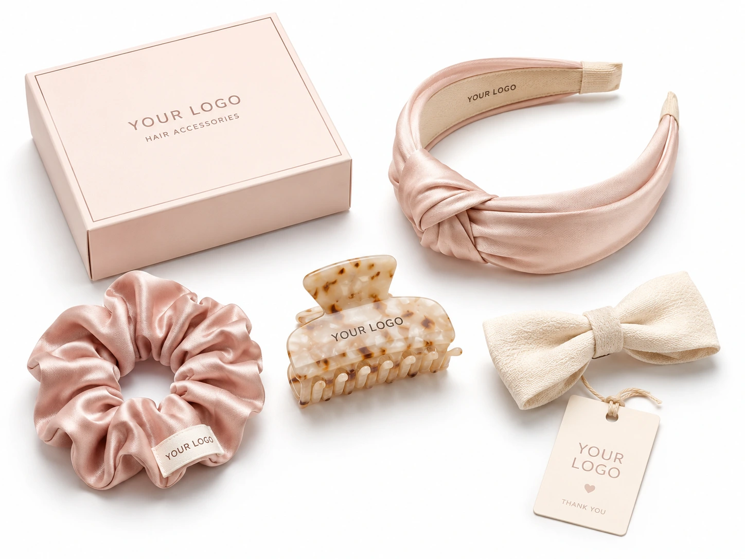 Customize Hair Accessories with Your Logo | Brand Guide