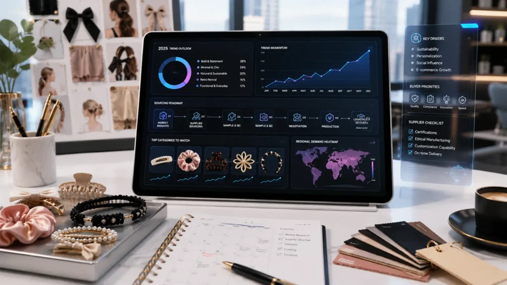 Hair Accessory Trends and Sourcing Strategies for B2B Buyers in 2025
