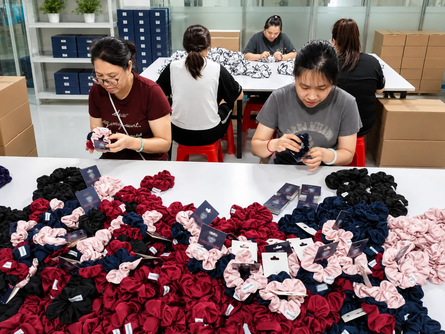 hair scrunchie supplier quality control placeholder