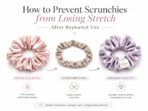 Custom Scrunchies Elastic Width and Length Custom Scrunchies Elastic Width and Length