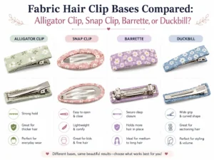 Fabric Hair Clip Type Fabric Hair Clip Type