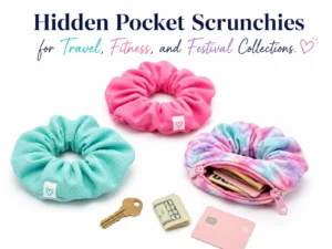 Hidden Pocket Scrunchie Hidden Pocket Scrunchie