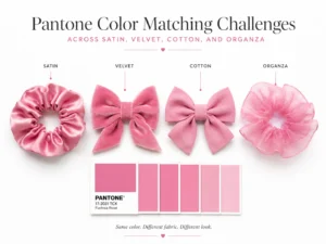 Pantone Color Matching Across Four Fabrics