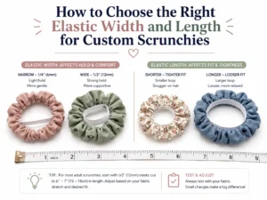 Prevent Scrunchies from Losing Stretch Prevent Scrunchies from Losing Stretch